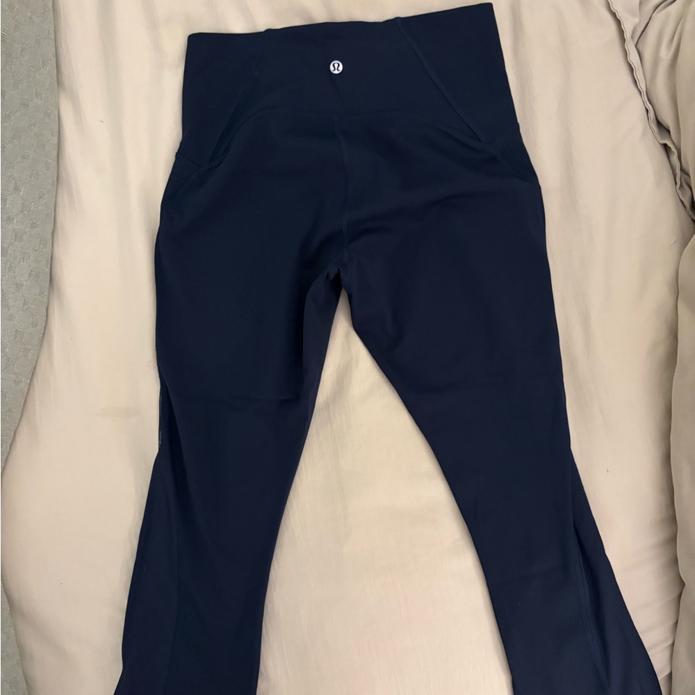 lululemon athletica Navy crop leggings